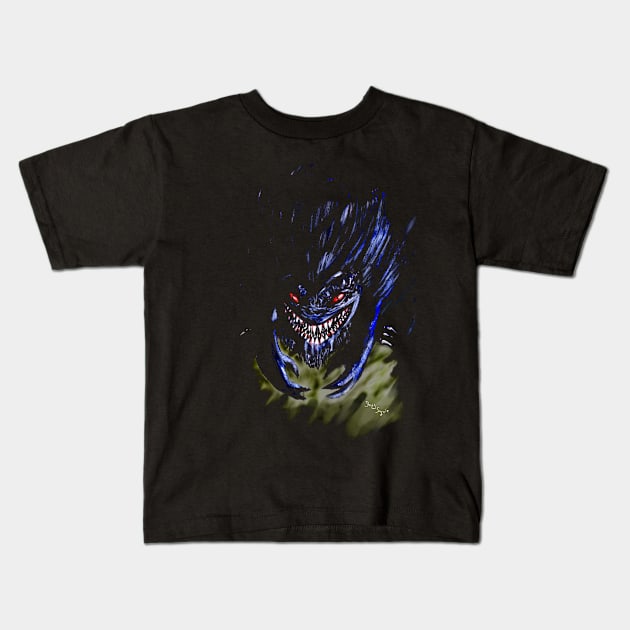 Critters Kids T-Shirt by DougSQ